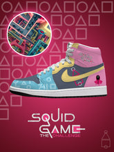 Verrückte Treppe V.1 Custom High-Top Sneakers